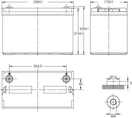 Image du produit Victron Energy SuperPack (12.80 V, 100 Ah)
