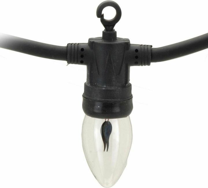 Actual product image Lifetime LED fairy lights 5.1 m 1.5 m black flame effect (5.10 m)