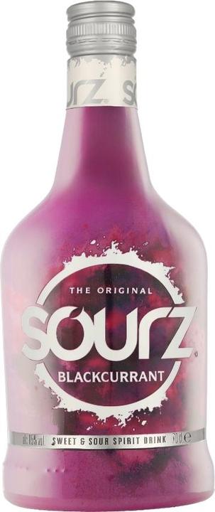 Produktbild Sour Sourz Blackcurrant schwarzer Johannisbeerlikör