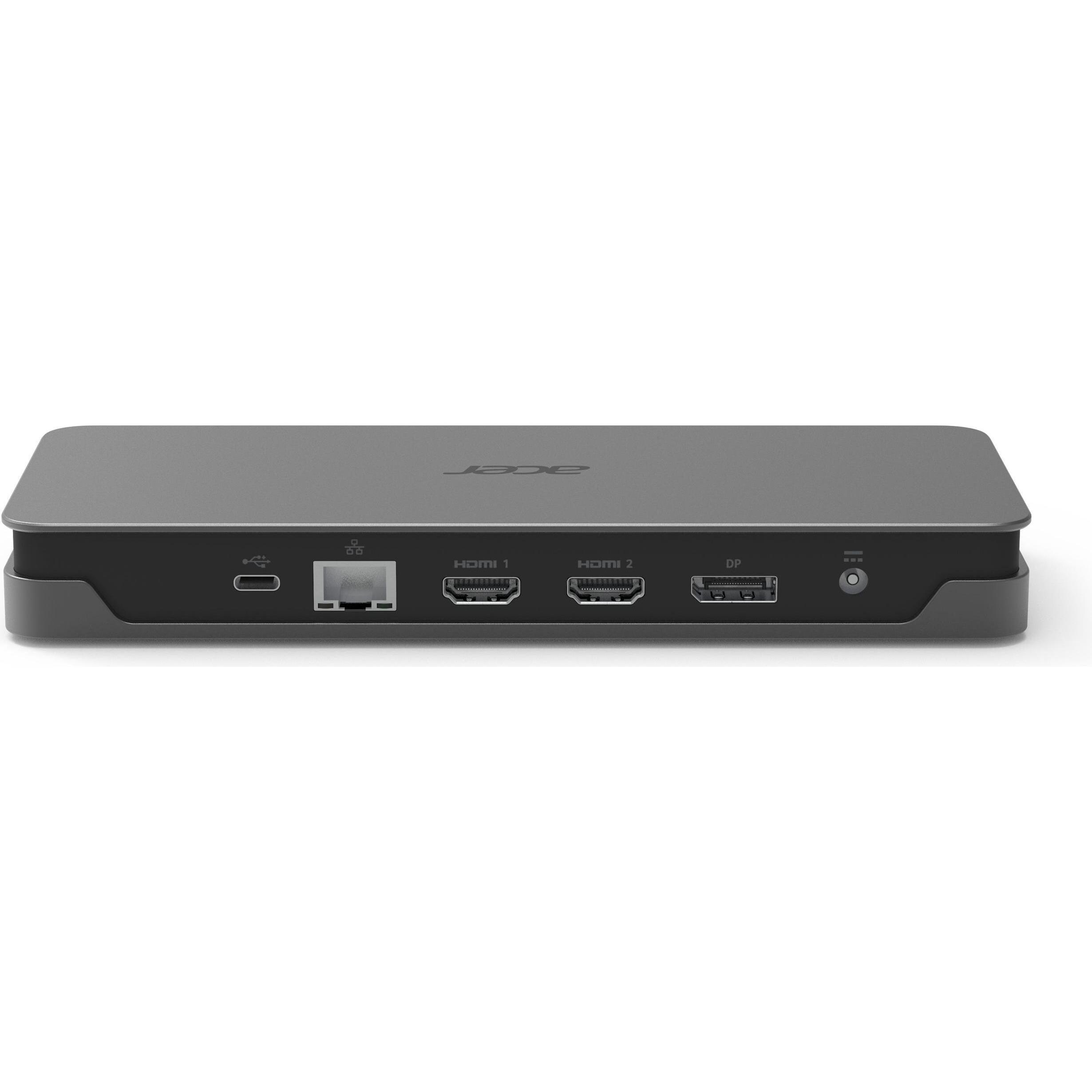 Thumbnail - Acer GP.DCK11.00Q (USB-C, 11 Ports), Dockingstation + USB Hub, Grau