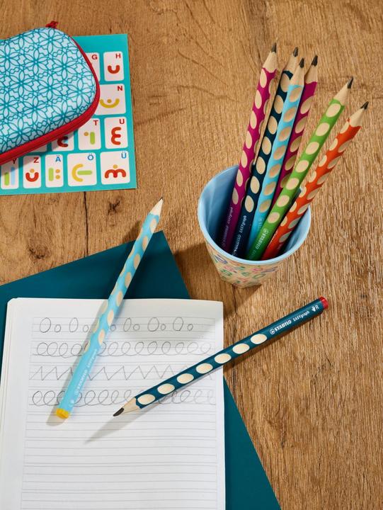 Immagine prodotto STABILO Set scuola EASYgraph, per mancini, blu (3.15 mm, HB, 1x)