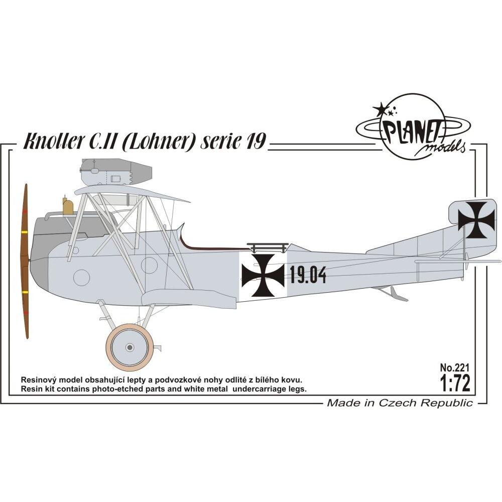 Planet Models Knoller C.II Lohner Serie 19