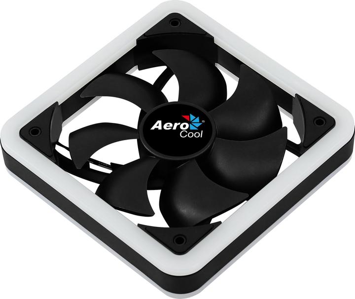 Actual product image AeroCool Edge 14 LED fan, RGB (140 mm, 1 x)