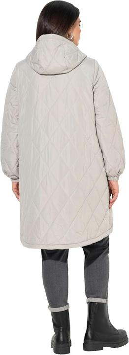 Actual product image Ulla Popken Lightly Quilted Water Repellent Coat