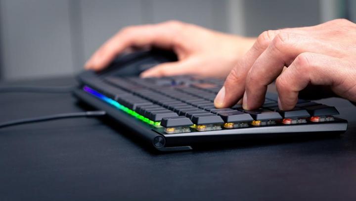 Actual product image CHERRY MX 10.0N RGB (Eng. Int., Cable)