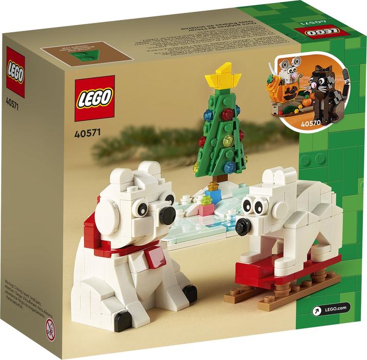 Produktbild LEGO Eisbären im Winter (40571, LEGO Saisonale Sets)