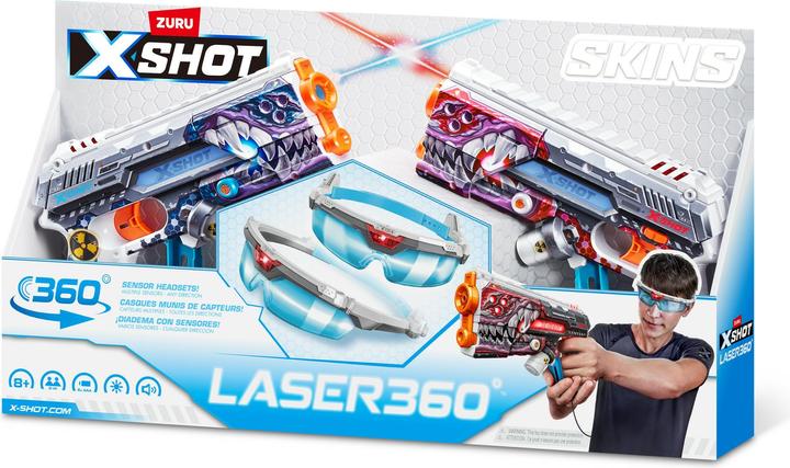 Actual product image Xshot Skins Laser 360°