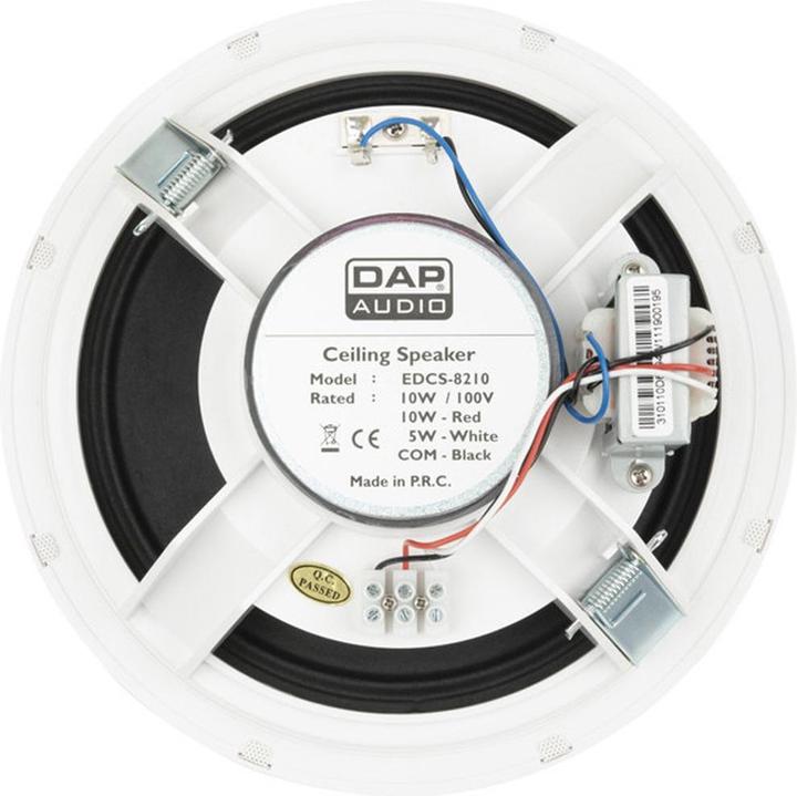 Actual product image DAP-Audio EDCS-8210 8" White