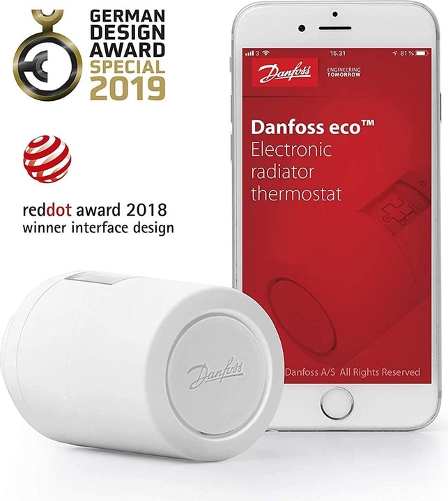 Image du produit Danfoss Thermostat de radiateur ECO