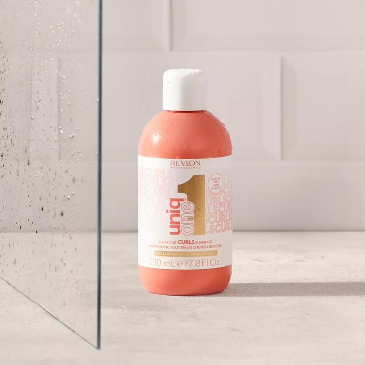 Produktbild Revlon Professional UniqOne All in One Curls Shampoo (230 ml, Flüssiges Shampoo)