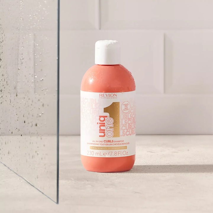 Actual product image Revlon Professional UniqOne All in One Curls Shampoo (230 ml, Liquid shampoo)