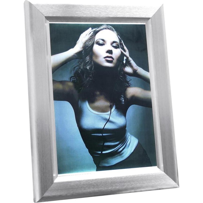 Europalms, Bilderrahmen, Reklamewand A3, beleuchtet, aluminium