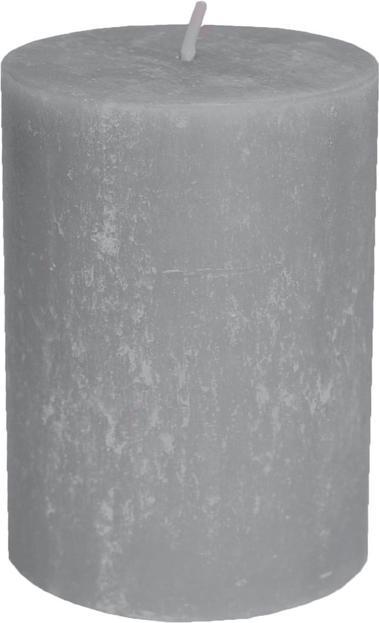 KCB Pillar candle - Rustic - approx. 7 x 8 cm - grey (1 pcs.)