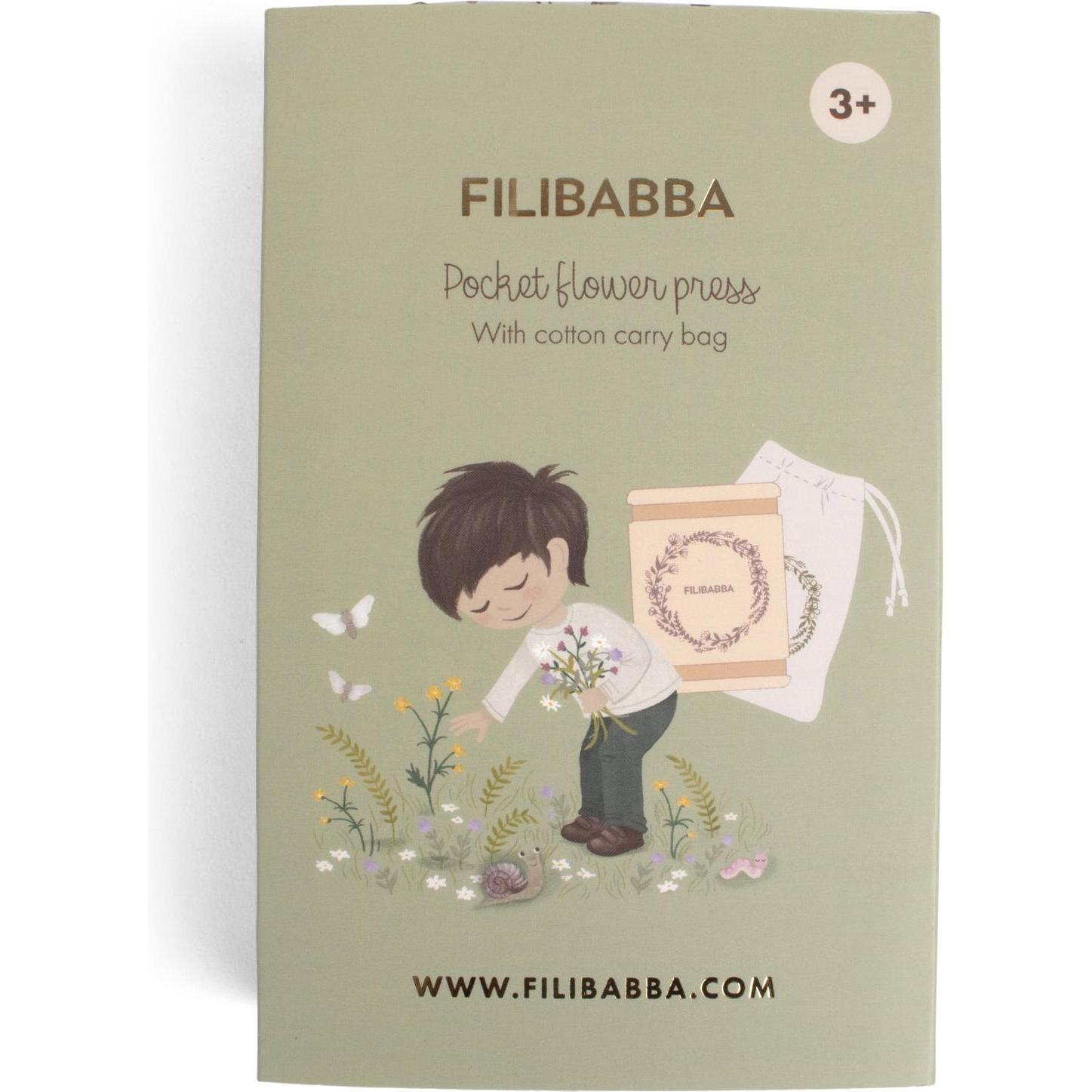 Filibabba Blumenpresse im Taschenformat