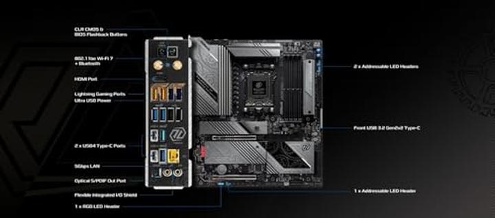 Produktbild AsRock X870E Taichi Lite (AM5, AMD X870E, E-ATX)