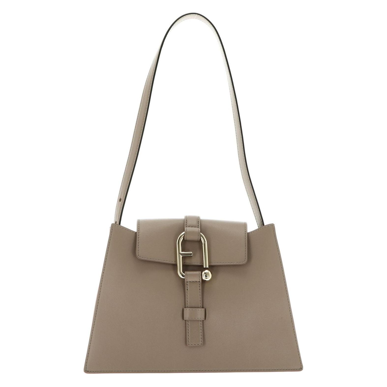 Furla, Damen, Handtasche, Nuvola Shoulder Bag, Beige