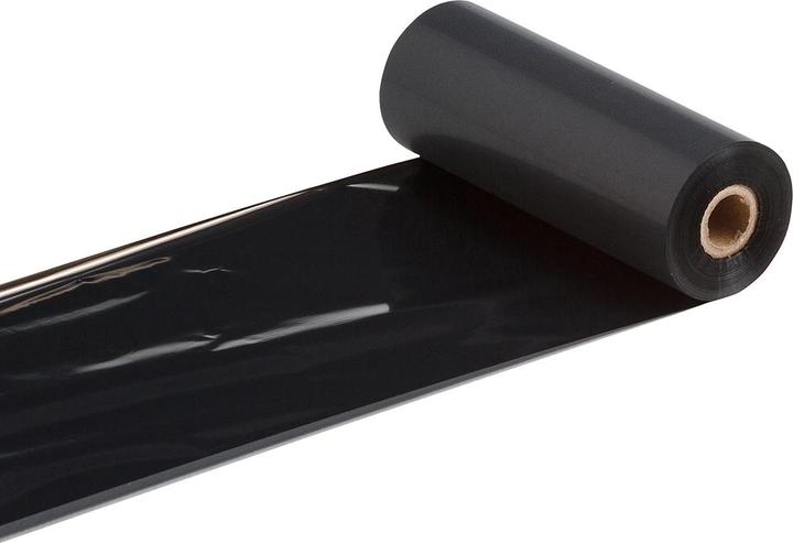 Actual product image Brady R-6001HF, colour ribbon resin, black, 110.00 mm x 110.00 m, halogen-free, f. 1024X, BP1244/1344