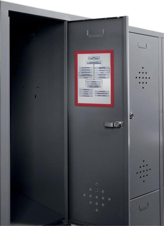 Image du produit Durable Cadre magnétique, DIN A4, film rigide, bleu foncé