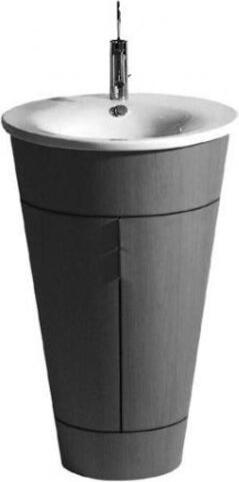 Image du produit Duravit lavabo pour meuble STARCK 1 m ÜL HLB d= 580mm 1 trou de robinet blanc (580 mm, 580 mm)