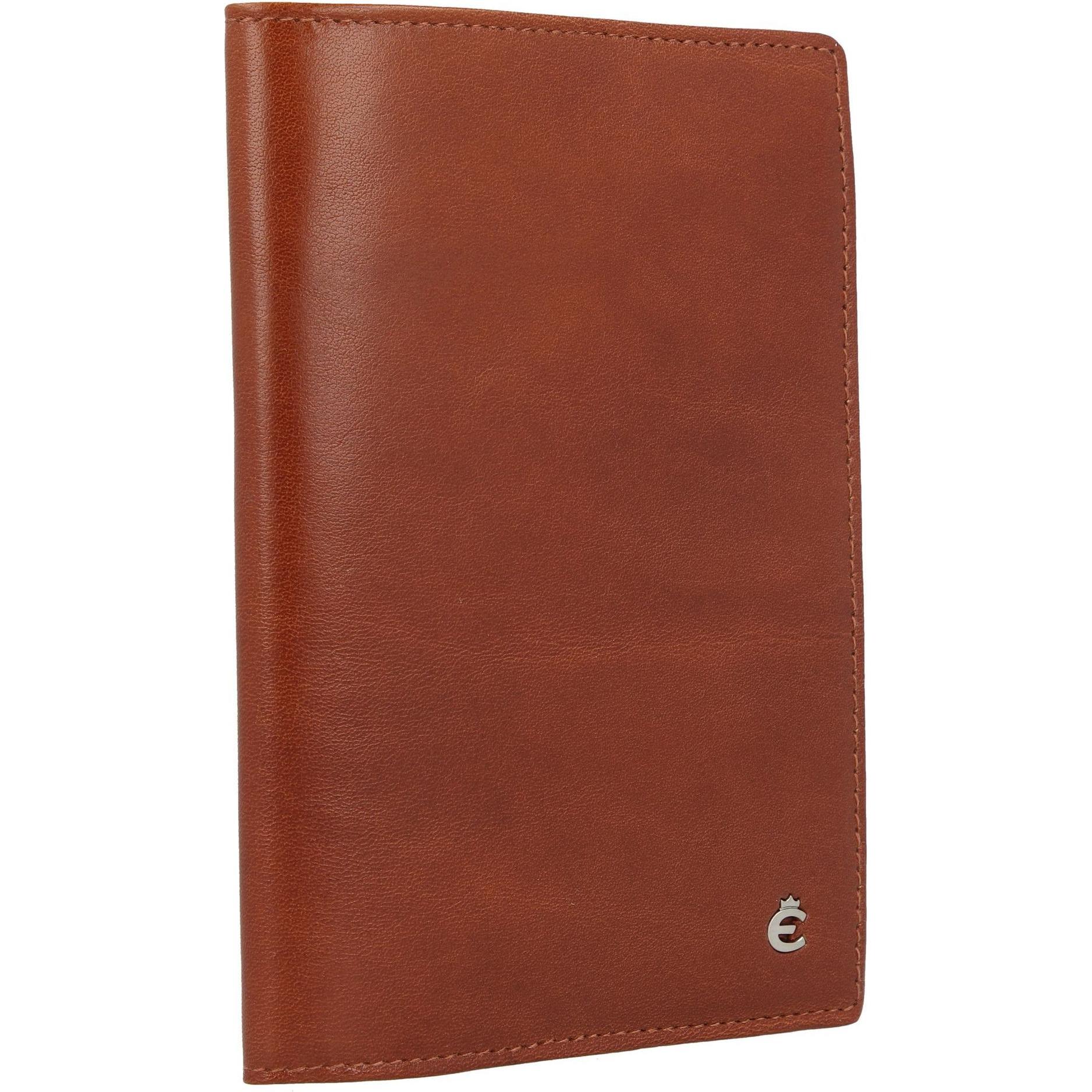 Thumbnail - Esquire, Herren, Portemonnaie, Toscana Reisepassetui Leder 9.5 cm, Braun