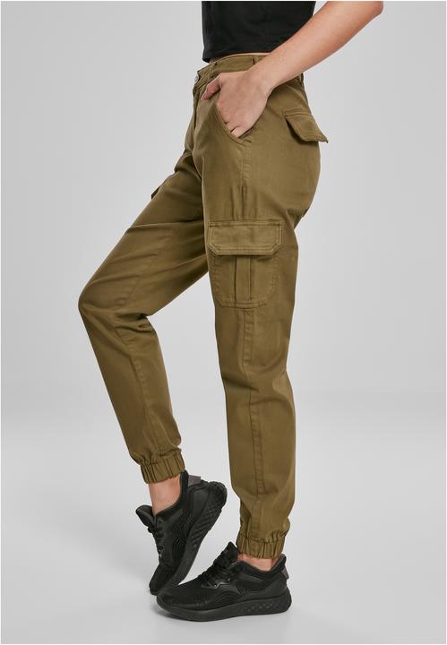 Actual product image Urban Classics Ladies High Waist Cargo Pants (31)