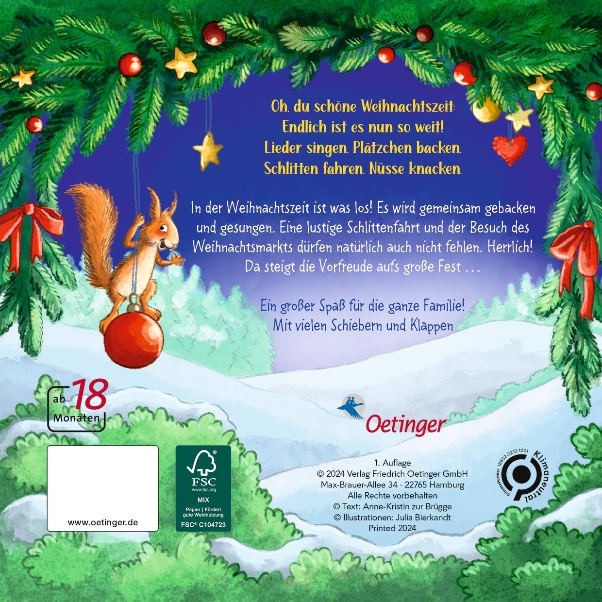 Thumbnail - Oetinger, Babybücher, Oh, du schöne Weihnachtszeit (Deutsch)