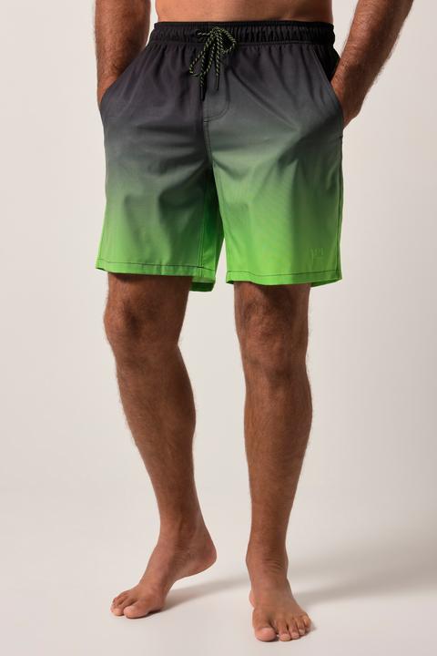Actual product image Jay-Pi swim shorts, beachwear, elasticated waistband, batik look, up to 8 XL (7XL)