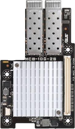 Actual product image ASUS MCB-10G-2S - 10G/SFP+ port Mezz. Card, dual port (PCI Express 3.0 x8)