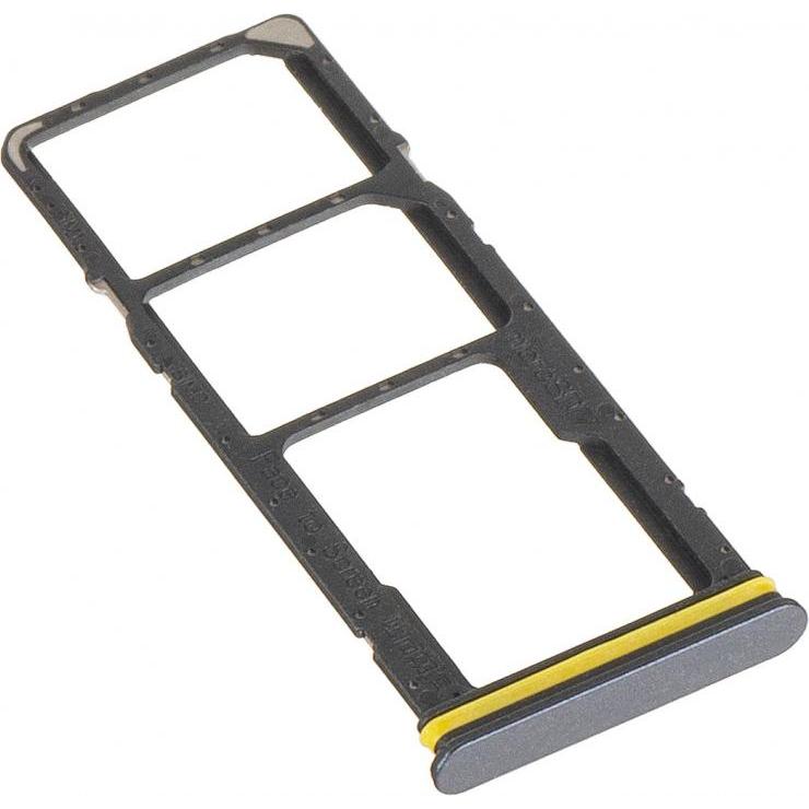 realme SIM Tray fur Note 70T, Obsidian Black, Pezzi di ricambio per dispositivi mobili, Nero