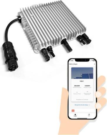 Actual product image Deye Modulwechselrichter SUN-M80G3-EU-Q0