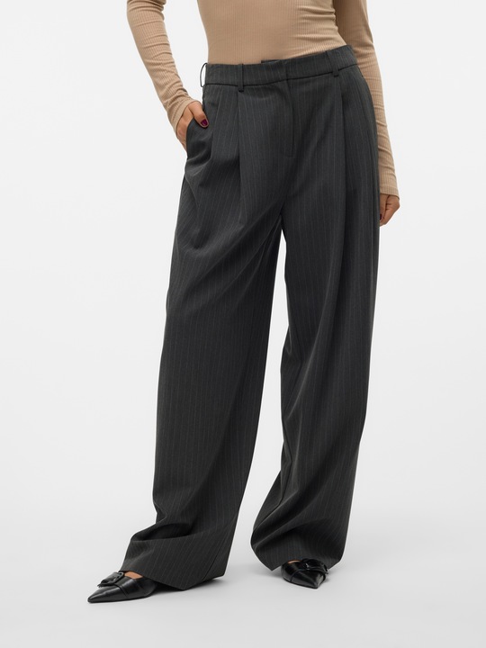 Actual product image Vero Moda VMSILJE Medium waist trousers Trousers (42)