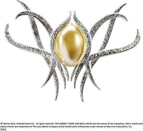 Actual product image Noble Collection The Hobbit: An Unexpected Journey Galadriel's Brooch