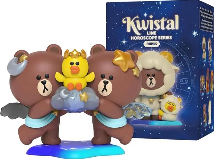 Produktbild Mighty Jaxx Line Friends Horoscopes Kwistal Fwenz Primus Series | Blind Box Toy Collectible Figurine