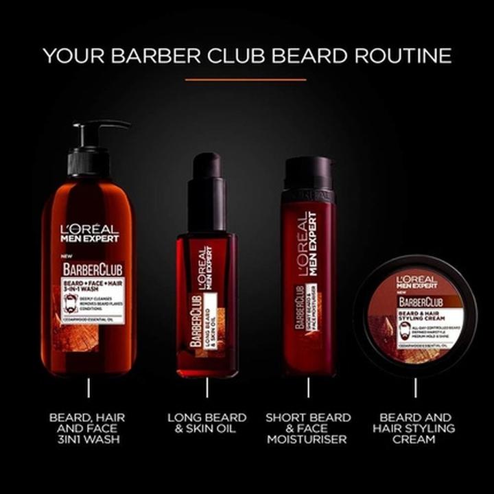 Actual product image L'Oréal Paris L'oreal Men Expert Barber Club Long Beard & Skin Oil 30 ml (30 ml)