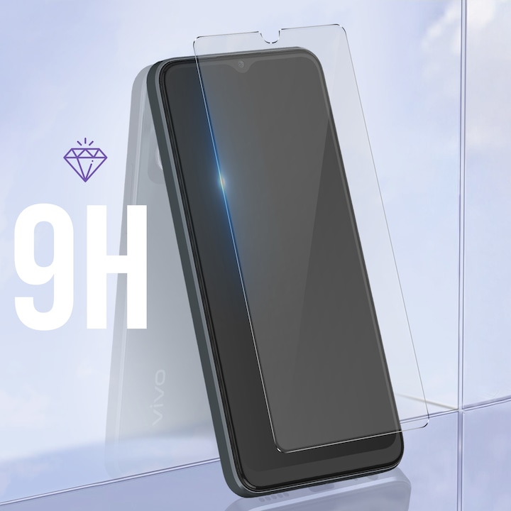 Produktbild Avizar 9H Härtegrad Glas-Displayschutzfolie (1 Stück, Vivo Y16)