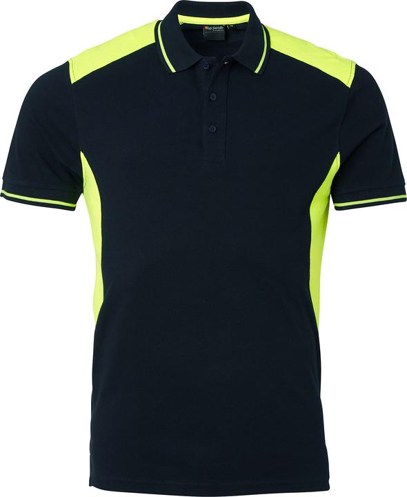 navy blue/fluorescent yellow
