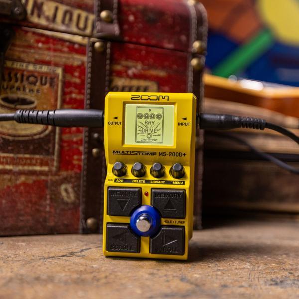 Produktbild Zoom Effektgerät MS-200D+ für Gitarre mit Kabel (Gitarre)