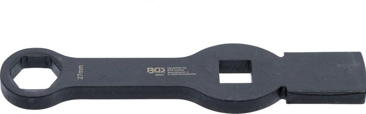 Produktbild BGS Schlag-Ringschlüssel Sechskant mit 2 Schlagflächen SW 27 mm (27 mm)