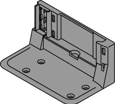 Produktbild Blum Aufnahmewinkel SERVO-DRIVE für 1 oder 2 Antriebseinheit, mit Kabe (1 Stk.)