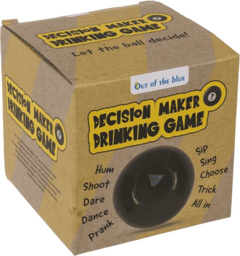 Image du produit Out of the blue Jeu à boire Balle de décision