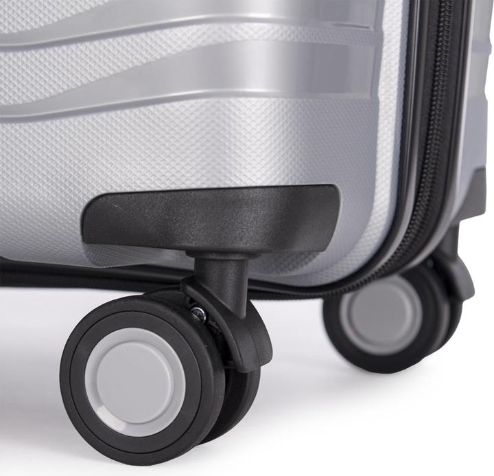 Produktbild Stratic Bright+ 4 Rollen Trolley M 66 cm mit Dehnfalte (73 l)