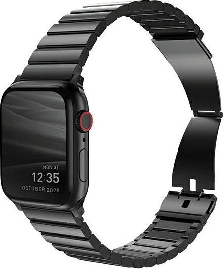 Produktbild Uniq pasek Strova Apple Watch 42/44/45/ 49mm Series 1/2/3/4/5/6/7/8/SE/SE2/Ultra Stainless Steel cza (Edelstahl)