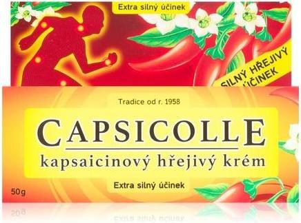 Actual product image Capsicolle Capsaicin Cream 50 g - for enhanced effect on tired muscles and joints (1x, 50 ml)