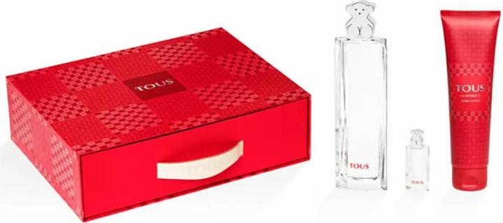 Immagine prodotto Tous Eau De Toilette Spray 90ml Set 3 Pezzi (Set di profumi)