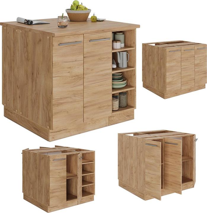 Actual product image Vicco Kücheninsel Fame-Line (60 x 81.60 x 82 cm)