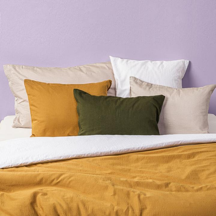 Actual product image Johann Jakob Satin Seersucker (Duvet cover, 240 x 240 cm)