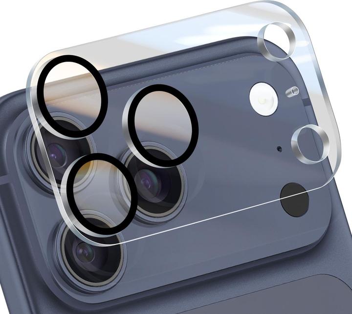 Actual product image PanzerGlass ® PicturePerfect Camera Lens Protector iPhone 17 Pro Max (1 pcs., Apple iPhone 17 Pro Max)
