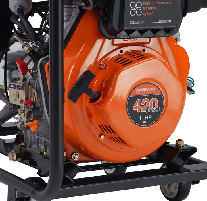 Actual product image Daewoo Power Products Diesel generator (4500 W, 13.50 l)
