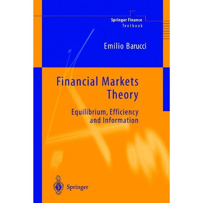 Financial Markets Theory, Fachbücher von Emilio Barucci