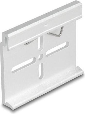 Image du produit Delock Clip de montage en aluminium pour profilé chapeau 60,0 x 47,8 mm s
